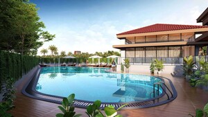 Swimming Pool in 4 BHK Villa at Vishal Nivaan Medows, Wagholi – for Sale