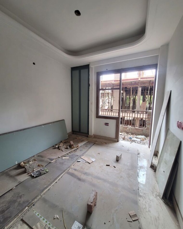 Bedroom, green fields colony 3 Bedroom 1100 Sq.Ft. Builder Floor In Green Fields Colony Faridabad 10431501