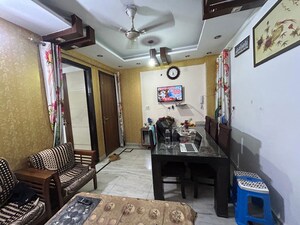 Dining area in 2 BHK Builder Floor at Raj Nagar – for Sale