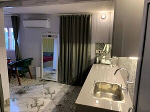 Kitchen in 2.5 BHK Builder Floor at East Of Kailash – for Rent