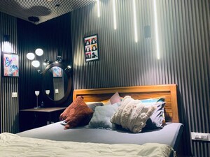 Bedroom in 2.5 BHK Builder Floor at East Of Kailash – for Rent