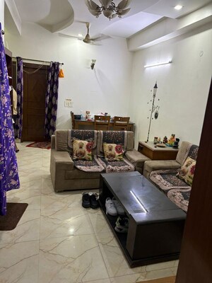 Living Room in 2 BHK Builder Floor at Koyal Enclave – for Rent