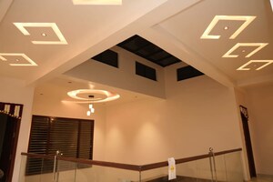 Staircase in 4 BHK Villa at Asha Township, Hennur Road – for Sale