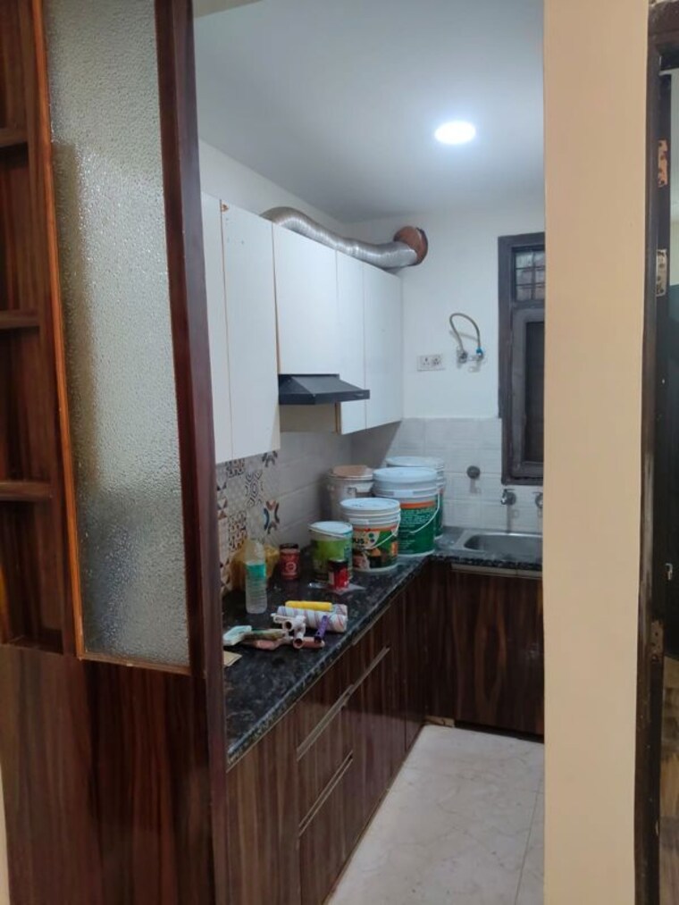 Kitchen, ajs-heights 2 Bedroom 850 Sq.Ft. Builder Floor In Indrapuram Ghaziabad 10431612