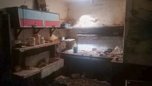 Kitchen in  Independent House at Purian Mohalla – for Sale