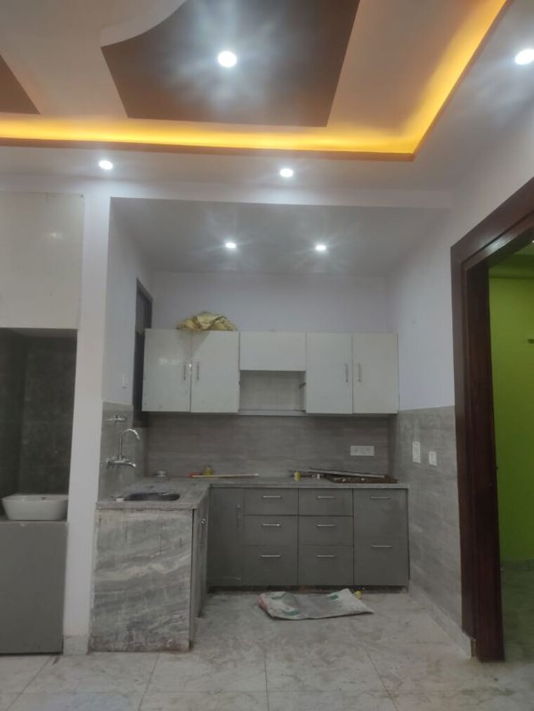 Kitchen, raj nagar extension 2.5 Bedroom 850 Sq.Ft. Builder Floor In Raj Nagar Extension Ghaziabad 10431782