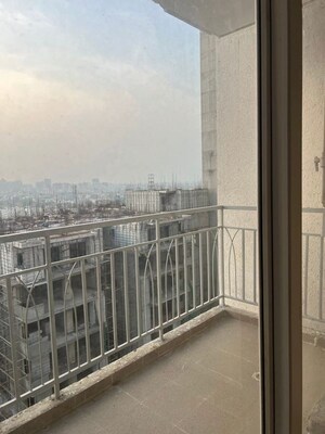 Balcony in 2 BHK Apartment at Hawelia Valencia Homes, Sector 1 Greater Noida – for Rent