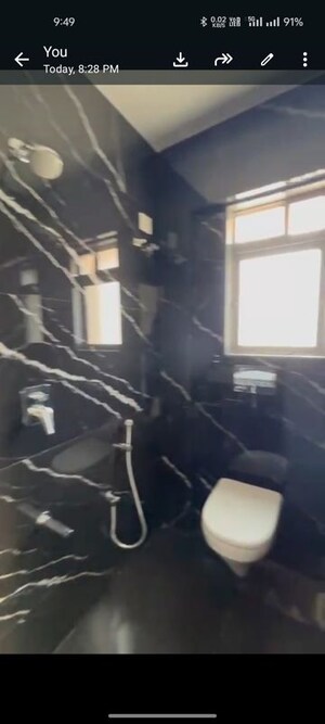 Washroom in 1 BHK Apartment at Hum Solaris, Kandivali West – for Rent