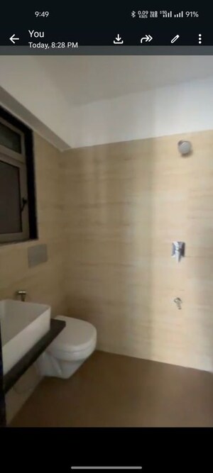 Bathroom in 1 BHK Apartment at Hum Solaris, Kandivali West – for Rent