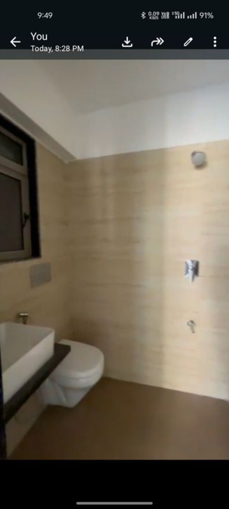 Bathroom, hum-solaris 1 Bedroom 460 Sq.Ft. Apartment In Kandivali West Mumbai 10431854