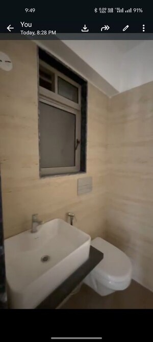 Bathroom in 1 BHK Apartment at Hum Solaris, Kandivali West – for Rent
