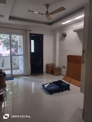 Living Room in 2 BHK Builder Floor at Unitech South City II, Sector 50 – for Rent
