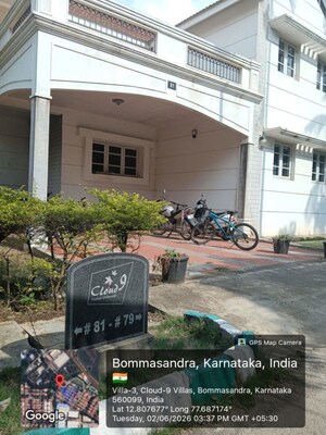  Villa – Exterior View View at Bommasandra - for Sale