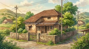  Independent House – Exterior View View at Shilatne - for Sale