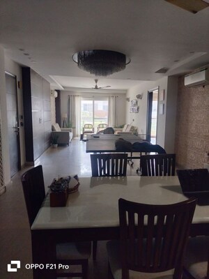 Living Room in 4 BHK Builder Floor at S S Southend, Sector 49 – for Rent