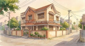  Independent House – Exterior View View at Turkayamjal - for Sale