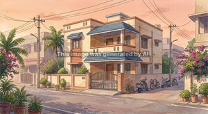  Independent House – Exterior View View at Jharasangam - for Sale