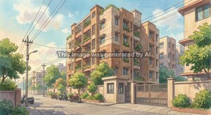  Apartment – Exterior View View at Althan - for Sale