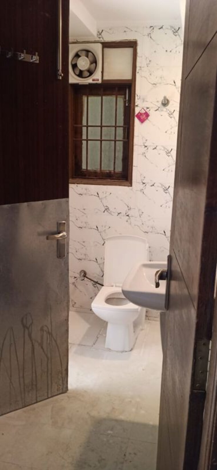 Bathroom, nangal dewat 2 Bedroom 1000 Sq.Ft. Builder Floor In Nangal Dewat Delhi 10432183