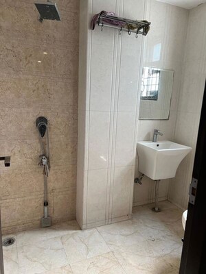 Bathroom in 2 BHK Builder Floor at Nangal Dewat – for Rent