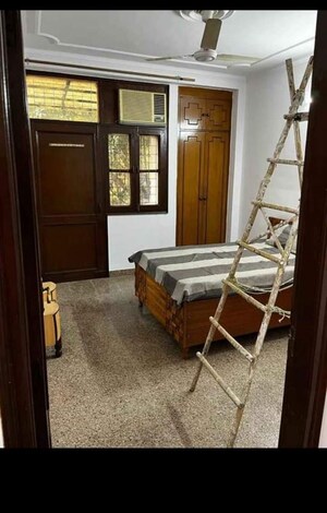 Living Room in 2 BHK Builder Floor at Malviya Nagar – for Rent