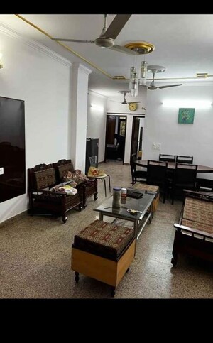 Living Room in 2 BHK Builder Floor at Malviya Nagar – for Rent