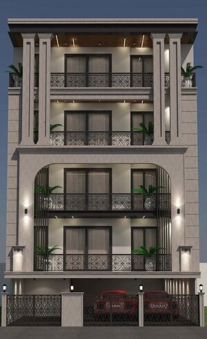 4 BHK Builder Floor – Exterior View View at RWA Residential Society Sector 46, Sector 46 - for Sale