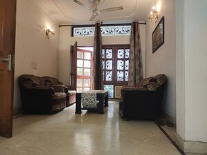 Living Room in 2 BHK Builder Floor at East Of Kailash – for Rent