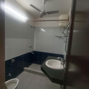 Bathroom in 2 BHK Builder Floor at Kalkaji – for Rent