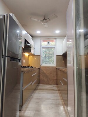 Bathroom in 3 BHK Builder Floor at East Of Kailash – for Rent