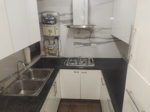 Kitchen in 3 BHK Builder Floor at Greater Kailash I – for Rent