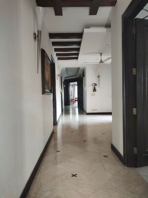 Building Lobby in 4 BHK Builder Floor at Greater Kailash ii – for Sale