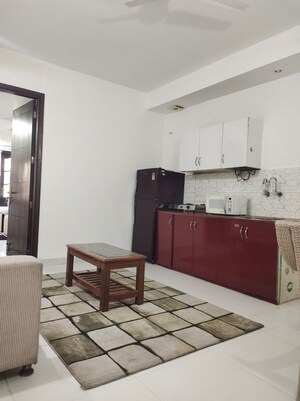 Kitchen in 1 BHK Builder Floor at Greater Kailash I – for Rent