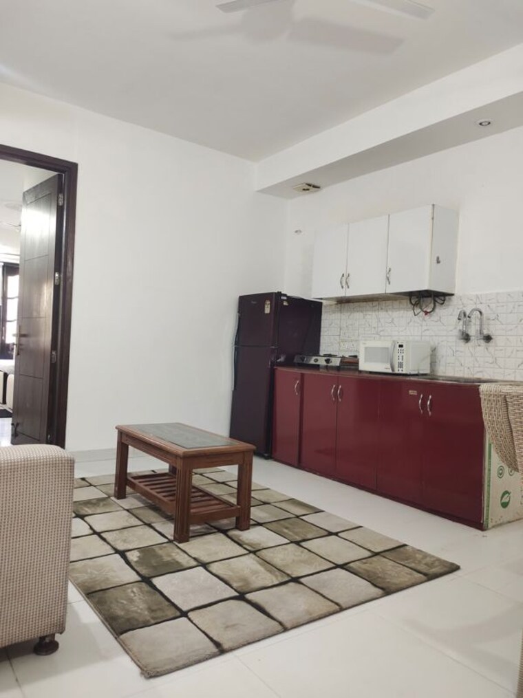 Kitchen, greater kailash i 1 Bedroom 1000 Sq.Ft. Builder Floor In Greater Kailash I Delhi 10432279