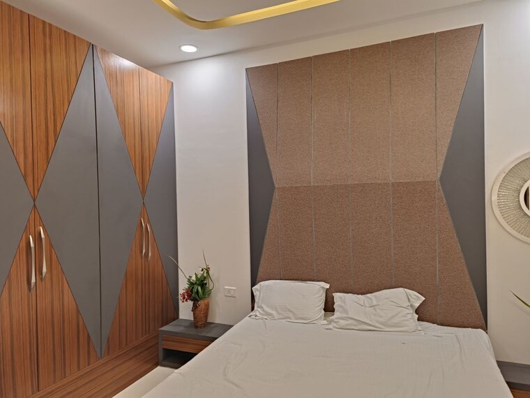 Bedroom, aishwaryam-anand 1 Bedroom 410 Sq.Ft. Apartment In Moshi Pune 10432320