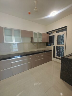 Kitchen in 3 BHK Apartment at Seawoods – for Rent