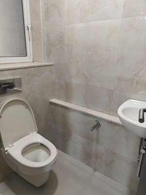 Bathroom in 4 BHK Apartment at Seawoods – for Sale
