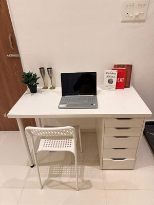 Floor Plan in Studio Apartment at Mhada Colony – for Rent