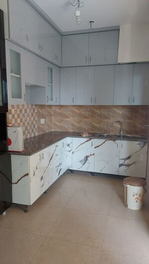 Kitchen in 2.5 BHK Apartment at UPAVP Ganga Yamuna And Hindon Enclave, Pratap Vihar – for Rent