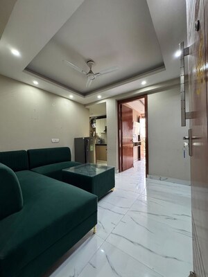 Living Room in 1 BHK Apartment at Chattarpur – for Rent