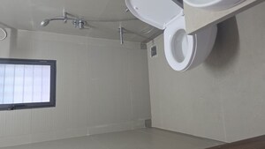 Bathroom in 1 BHK Apartment at Airbus Society, Andheri East – for Rent