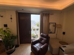 Living Room in 3 BHK Builder Floor at East Of Kailash – for Rent