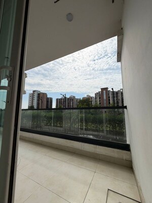 Balcony in 3 BHK Apartment at Hermitage Centralis, Vip Road – for Sale