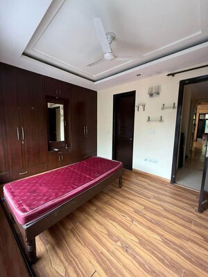 Bedroom in 2 BHK Builder Floor at Malviya Nagar – for Rent