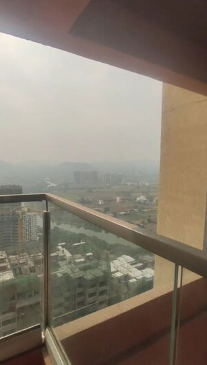 Balcony in 2 BHK Apartment at VTP Aethereus, Mahalunge – for Sale