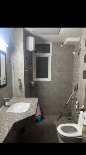 Bathroom in 2 BHK Apartment at Shalimar Oneworld Vista, Gomti Nagar – for Rent