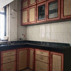 Kitchen in 1 BHK Apartment at Atharva CHS, Khanda Colony – for Rent