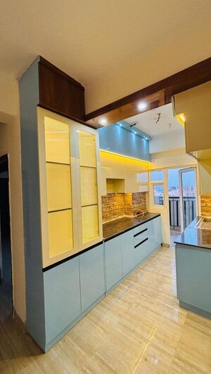 Kitchen in 2 BHK Apartment at Hawelia Valencia Homes, Sector 1 Greater Noida – for Rent