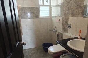 Bathroom in 3 BHK Apartment at Kolte Patil Raaga Phase II, Hennur Road – for Rent