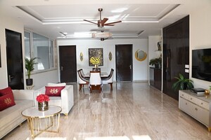 Living Room in 4 BHK Builder Floor at Sushant Lok ii – for Sale